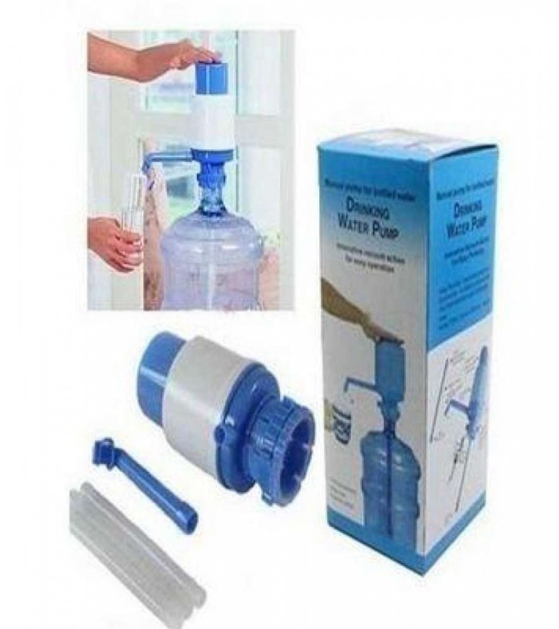 Pack Of 2 - Magic Hose Pipe 50Ft & Manual Water Pump