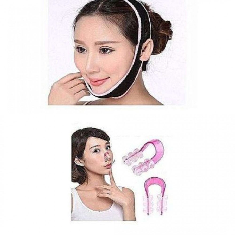 Pack Of 2 - Nose Shaping Nose Up Clipper - Face Shaper Lift Up Belt