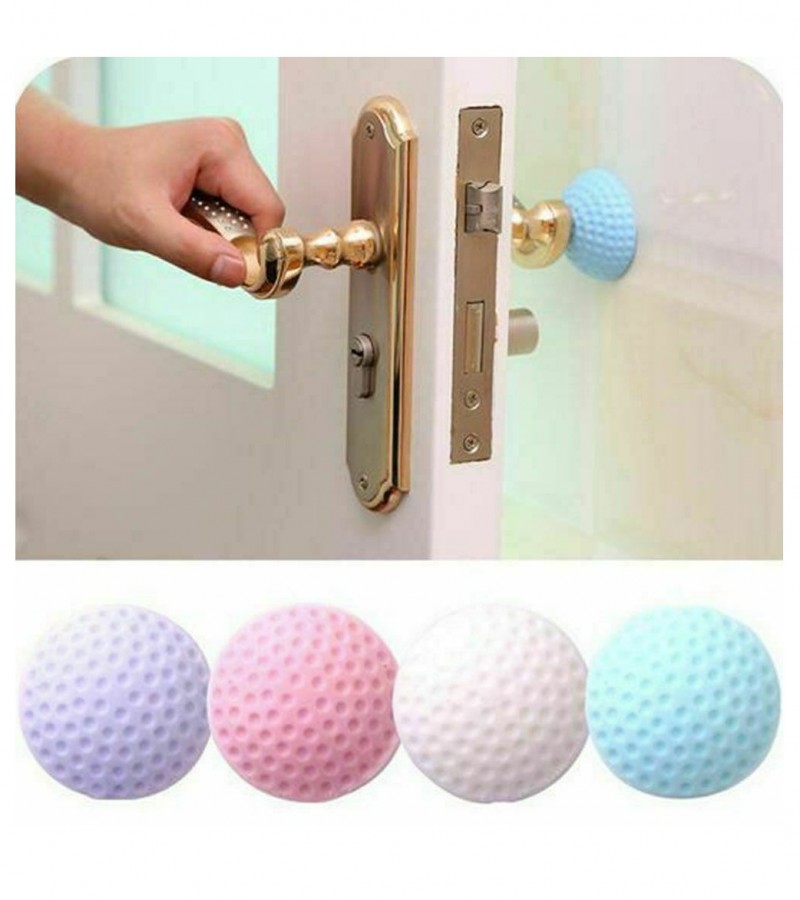 Pack Of 2 Wall Shield Door Handle Bumper Guard Stoppers Plates Wall Protector Safety
