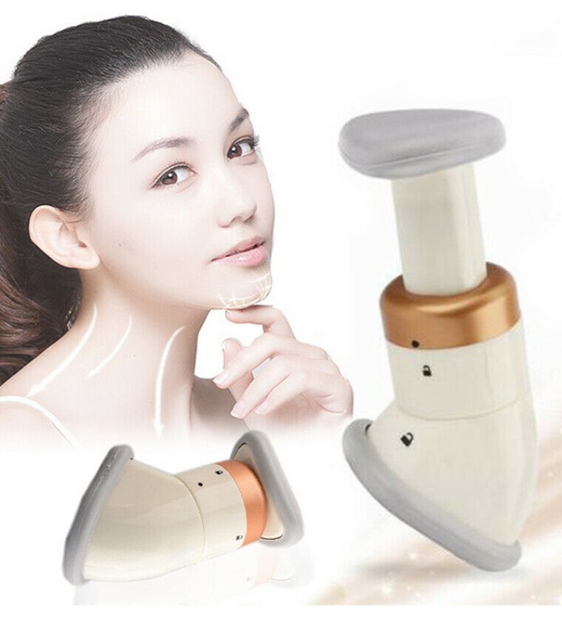 Portable Remove Double Chin Neckline Slimmer Neck Chin Jaw Massager Exerciser