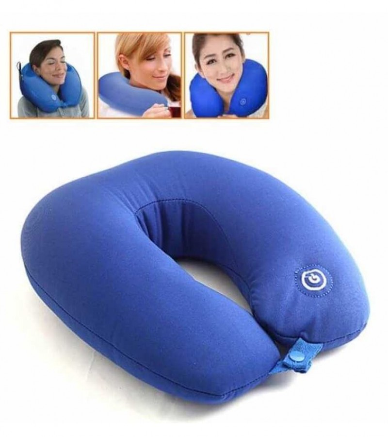 Portable Vibrating Neck Massage Pillow