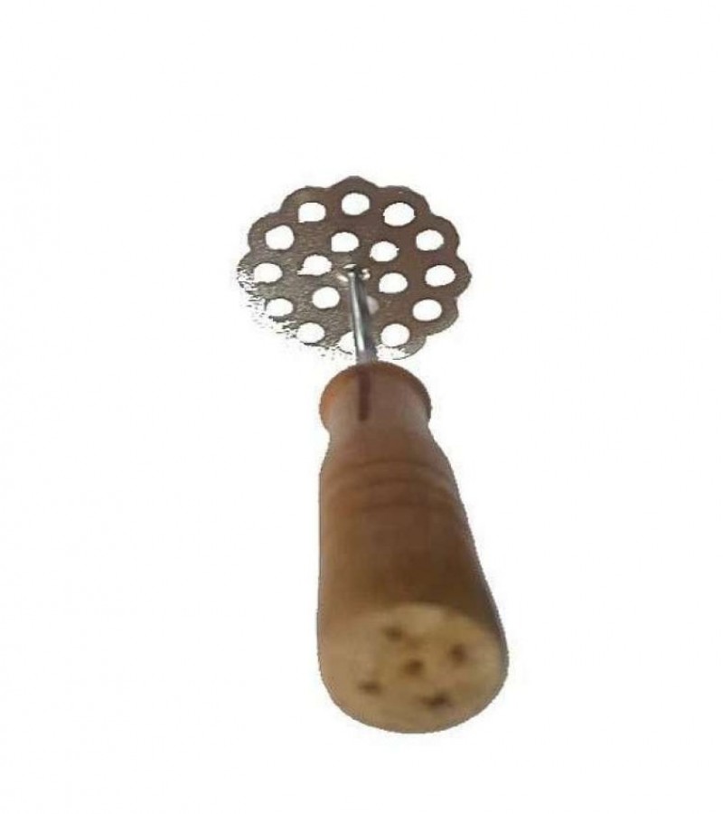 Potato Masher Wood Silver :- Kitchen Tools & Gadgets