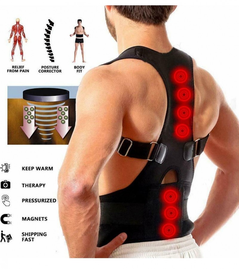 Real Doctor Posture Corrector, Shoulder Back Support Belt For Men And Women