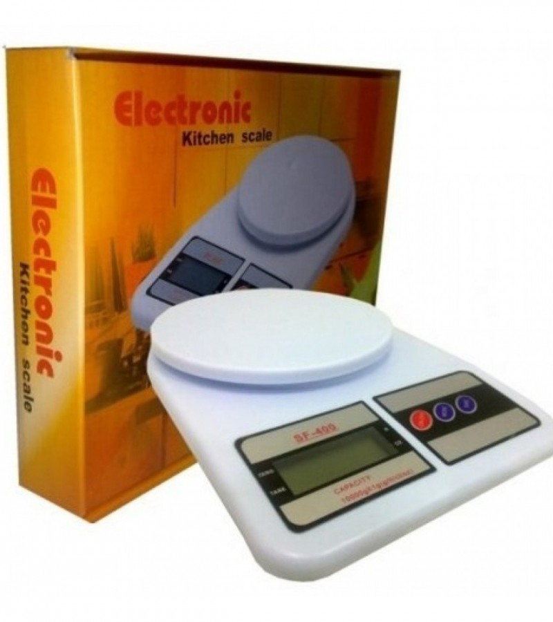 SF-400 Electronic Digital Kitchen Scale - Capacity-7Kg