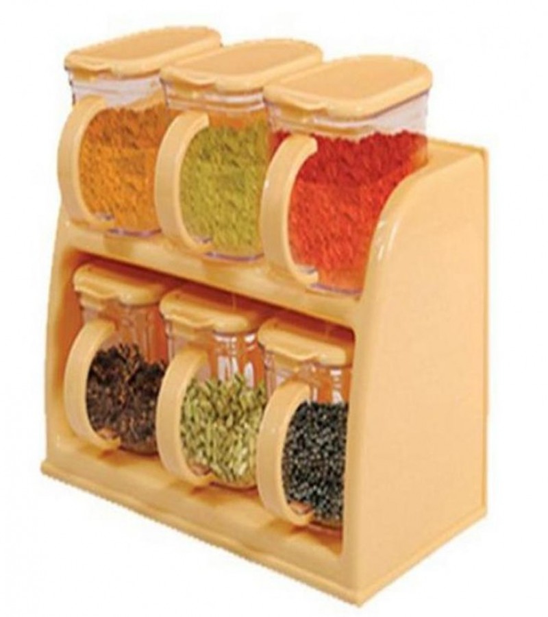 Spice Container Set - 6pcs