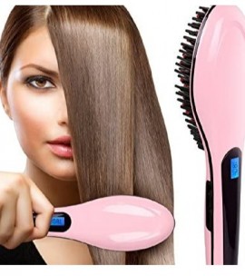 Hqt hair straightener brush best sale