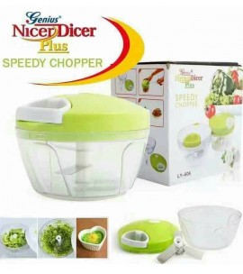 Speedy Chopper NICER DICER PLUS -Julienne, Grate, Cube, Slice