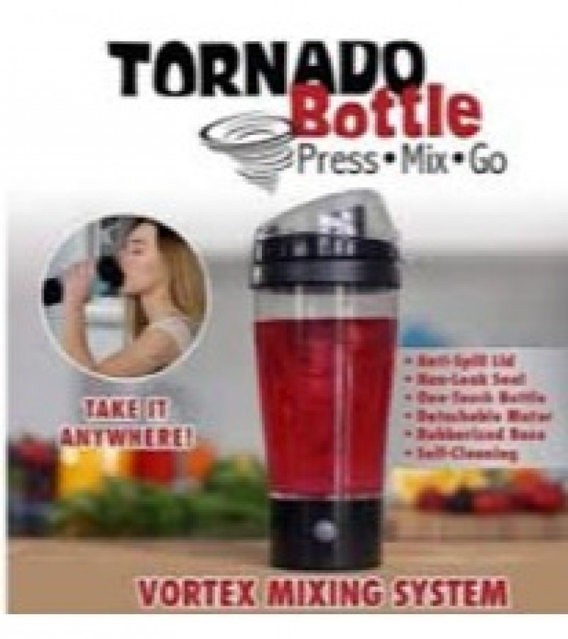 Tornado Electric Shaker Tumbler Bottle 450ml,