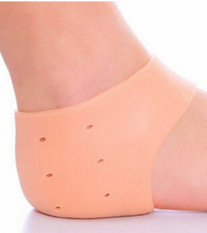Unisex Silicone Relieve Heel Pain Anti-crack Cushion Protector Moisturizing Feet Care