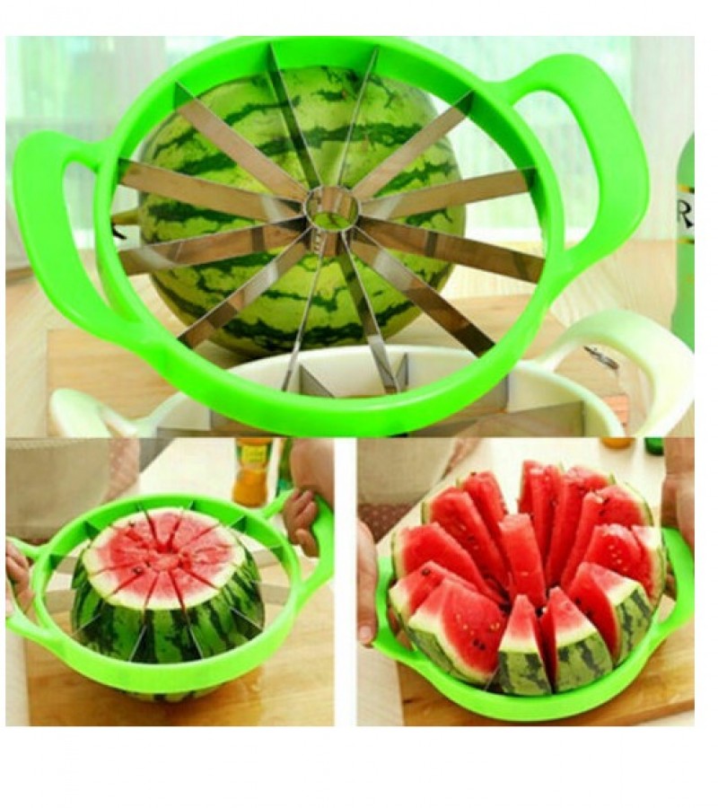 Watermelon Melon Stainless Steel Cutter Slicer Kitchen Tool