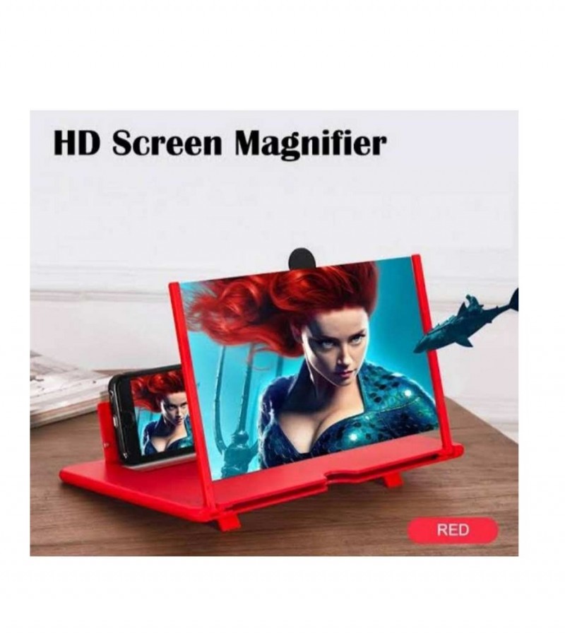 12'' 3D Phone Screen Magnifier – HD Magnifier Projector Screen