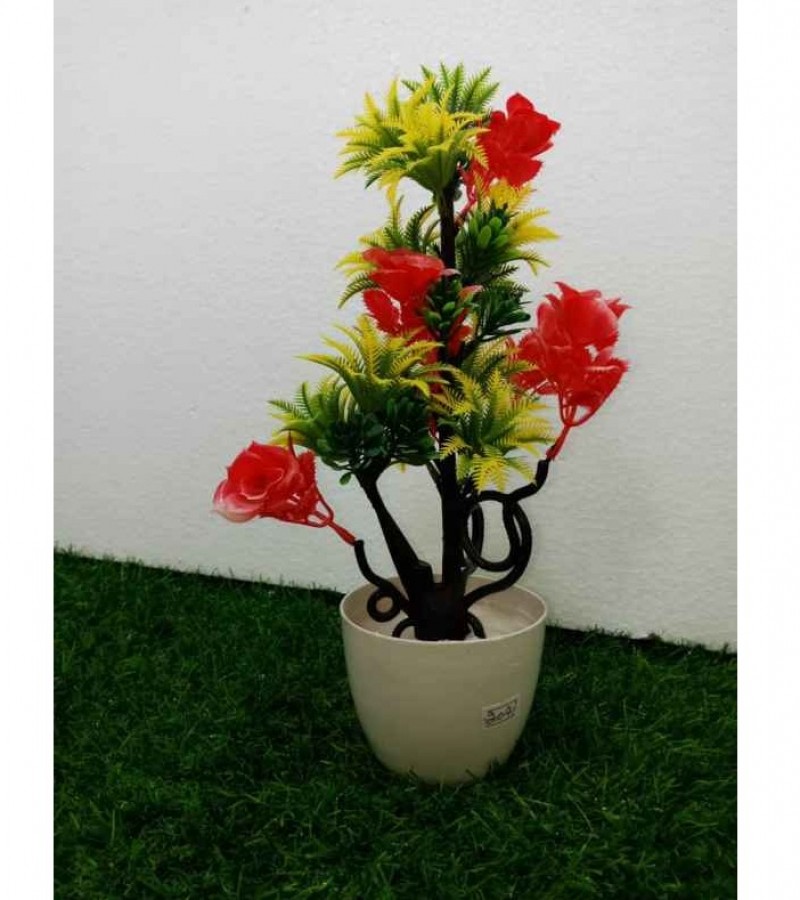 Artificial Beautiful Green, Red & Yellow Combination Plants GC-2091
