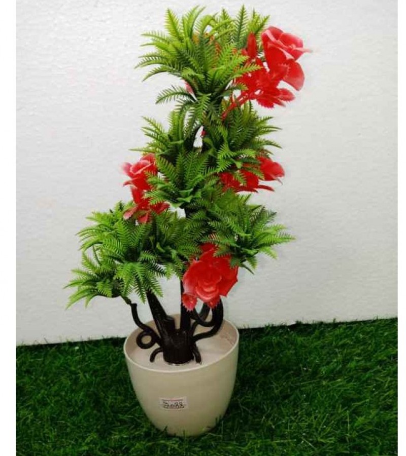 Artificial Beautiful Red & Green Plants GC-2088