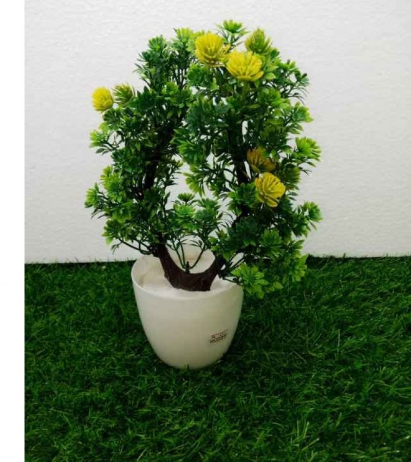 Artificial Plant Beautiful Green & Yellow Colours GC-2084