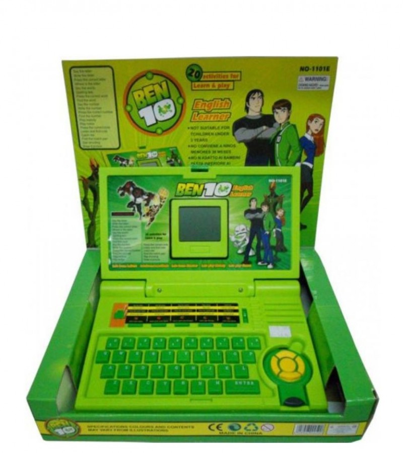 Ben 10 English Learner & Education Laptop for Kids