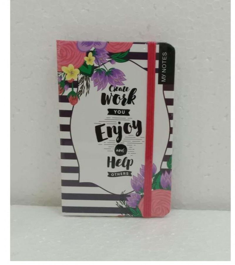Colorful Notebook Passport Size 130 Pages Hardcover Travel Pocket Diary Notebook