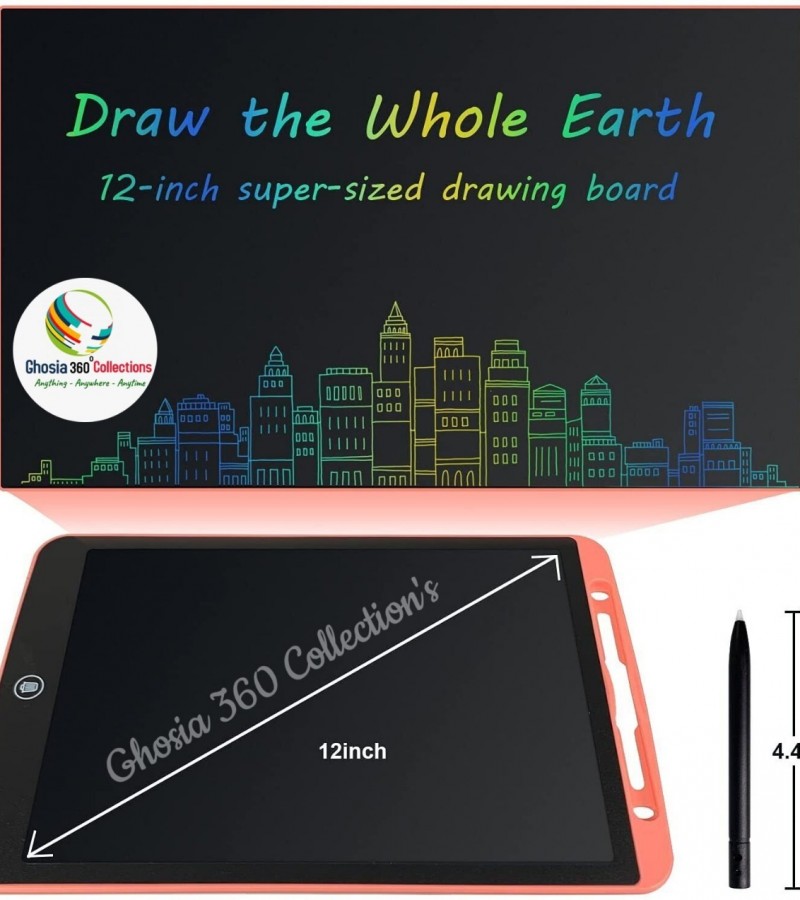 LCD Writing Tablet, Colorful Screen Drawing Board for Kids