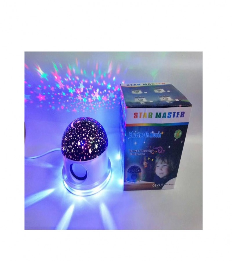 Light Starry Sky Projector, With Bluetooth Speaker, Baby Light 360° Rotation LED Star Light Lamp