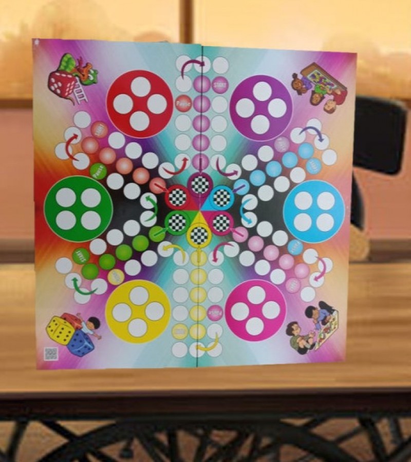 Ludo for Six Players Special Beautiful Colours Hard Chart