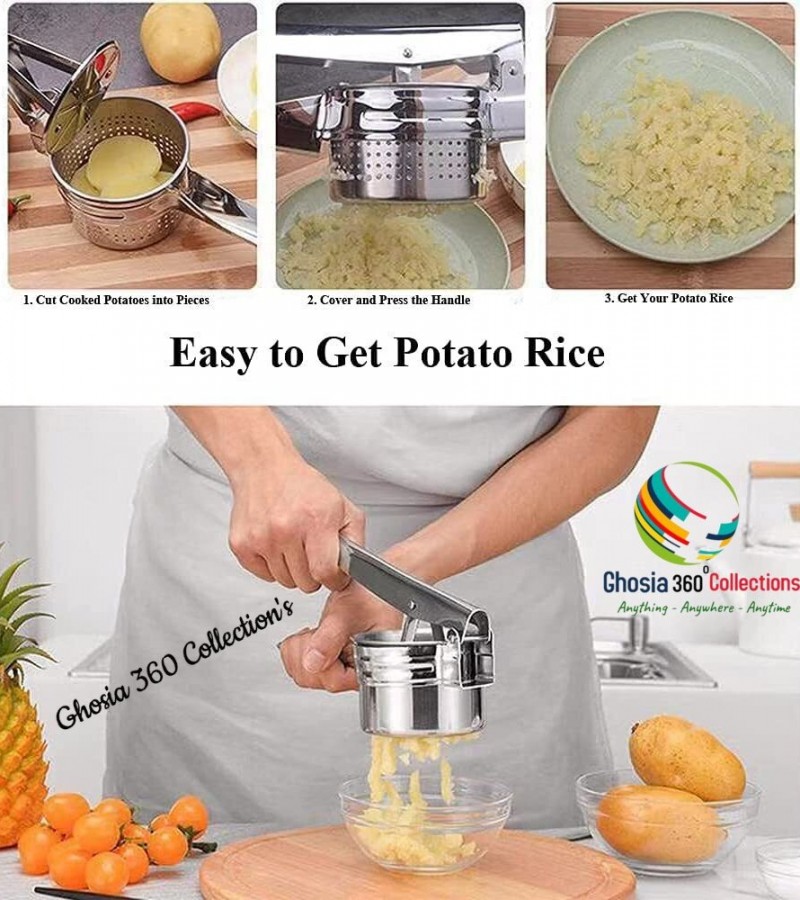 Potato Ricer and Masher, Fruit Press