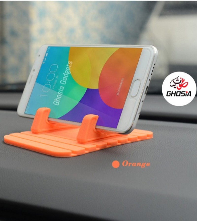Silicone Holder Dashboard Mount Sticky Phone Holder Mat Non-slip Car Silicone Mobile Phone Holder