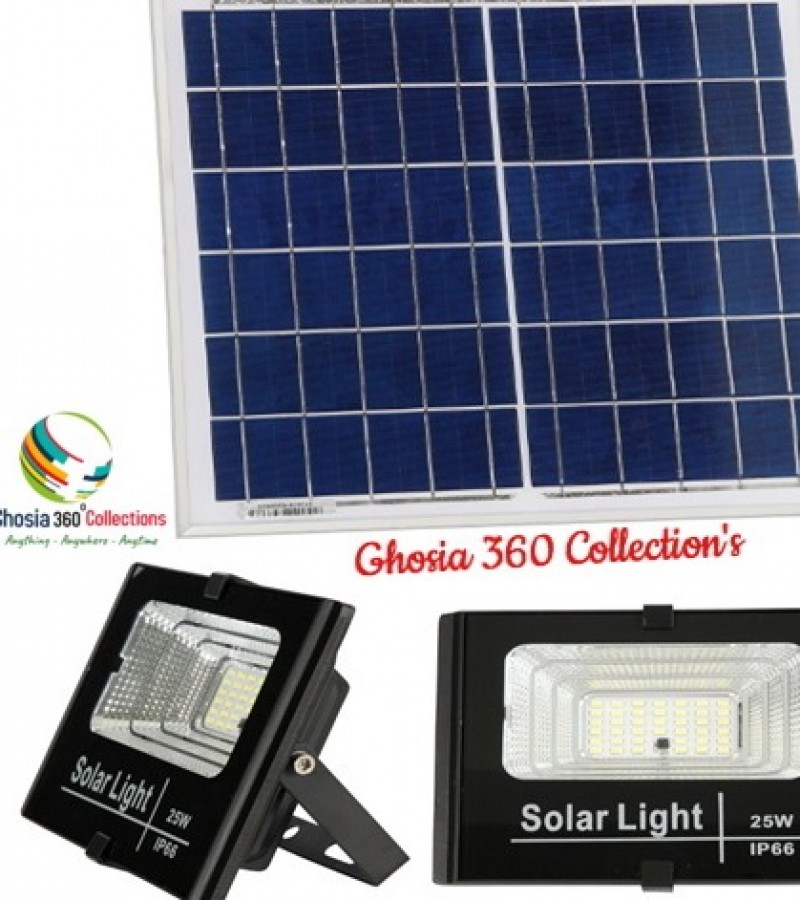 Solar Flood Light 25W Outdoor LED Solar Powered