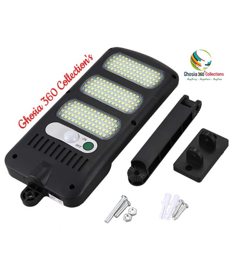 Solar Street Lights Outdoor 213 LEDs Solar Powered Flood Lights IP65 Waterproof Motion Sensor