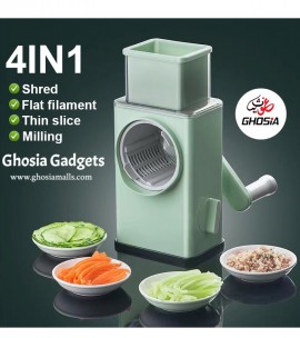 9 in 1 Multifunctional Rotating Vegetable Cutter Kitchen Slicer with Drain  Basket - Sale price - Buy online in Pakistan - Farosh.pk