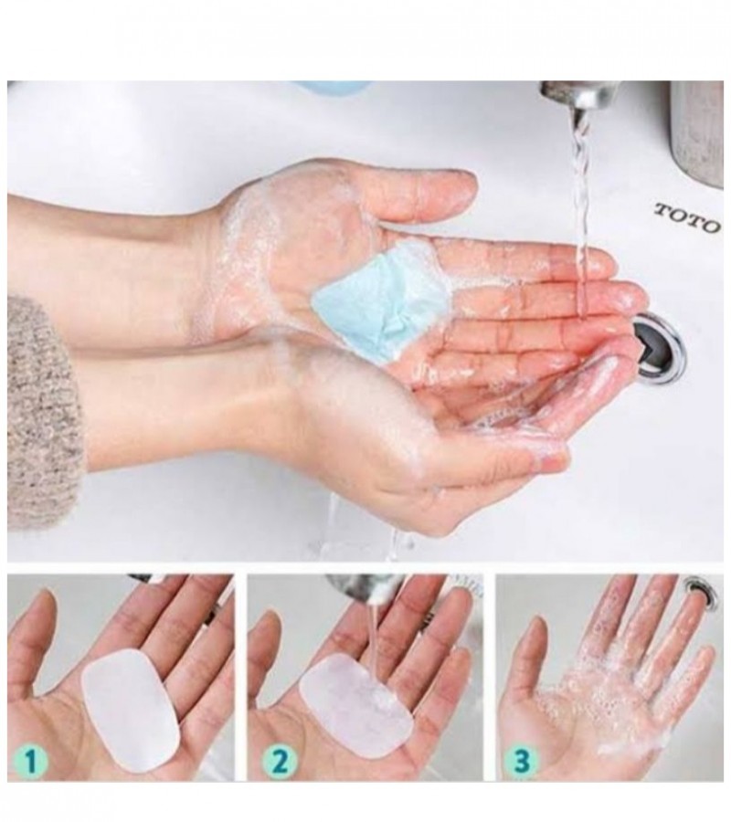 Travel Soap Paper Washing Hand Bath Clean