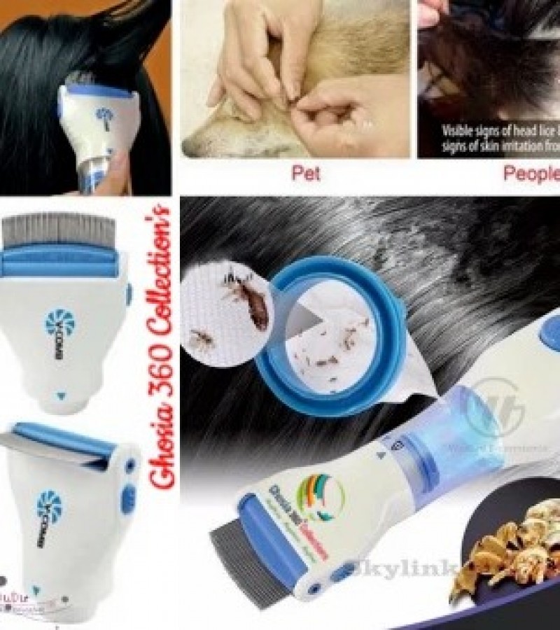 V-Comb Electronic Head Anti Lice & Nit Eggs Removal Machine