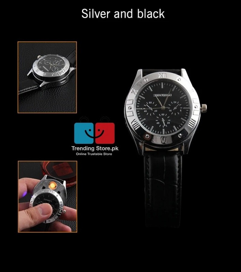 Zhuoheng Multifunctional Analog Watch with Lighter Heavy Weight Carved Dial Luxury Wrist watch
