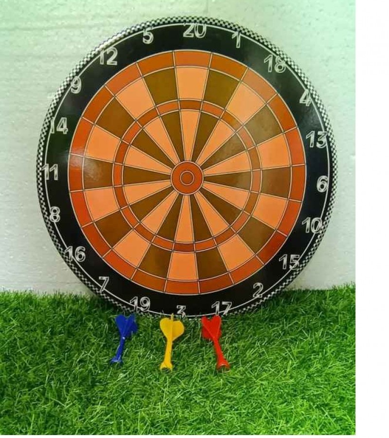 15" Magnetic Dart Board with 3 Darts Game Set
