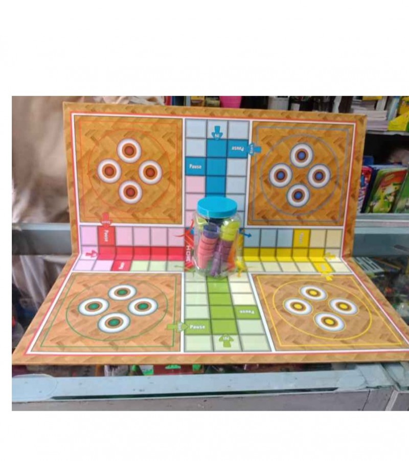 2 Sided Special Wooden Ludo for Six Players