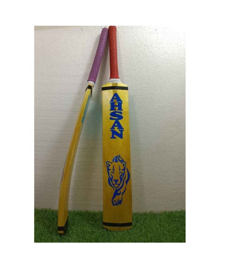 6 Pcs Strong Handle Tape Ball Cricket Bat - 2101