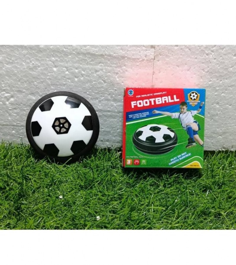 Battery Operated Small Size Air Power Electric Gliding Floating Football Indoor Outdoor Game