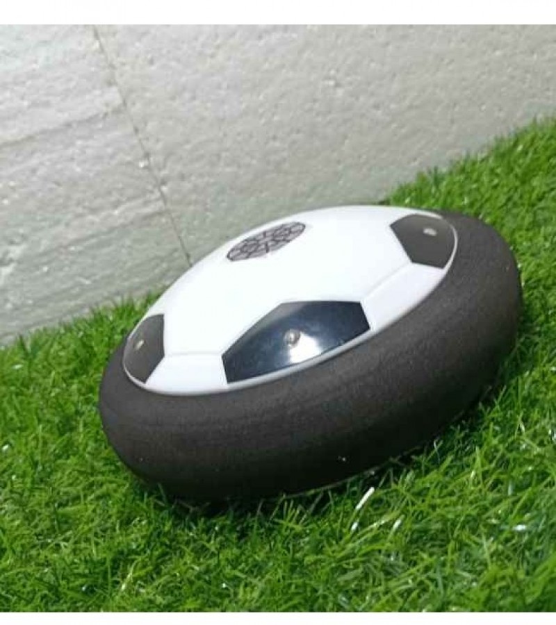 Battery Operated Small Size Air Power Electric Gliding Floating Football Indoor Outdoor Game