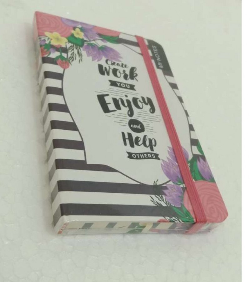 Colorful Notebook 130 Pages Hardcover Travel Pocket Diary Notebook