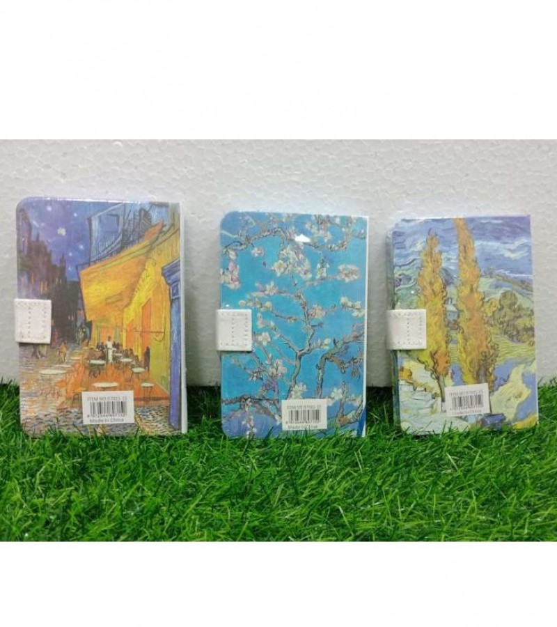 Colorful Pocket size note book 130 Pages Hardcover Travel Pocket Diary Notebook