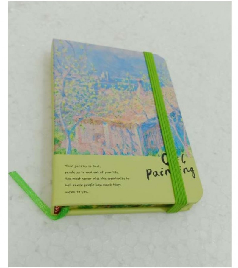 Colourful Notebook 160 Pages Hardcover Travel Pocket Diary Notebook