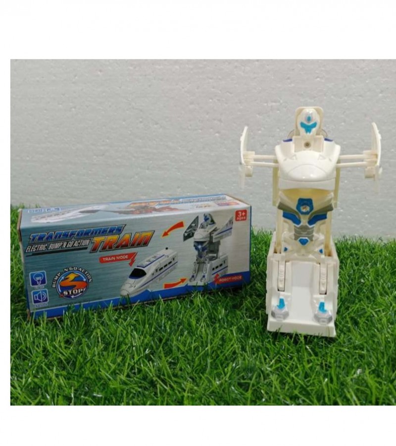 Deformation Robot Train & Worries Reboot Toys for Kids