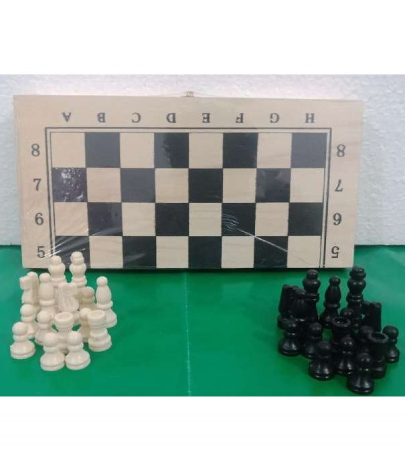 Foldable Wooden Chess Large Size