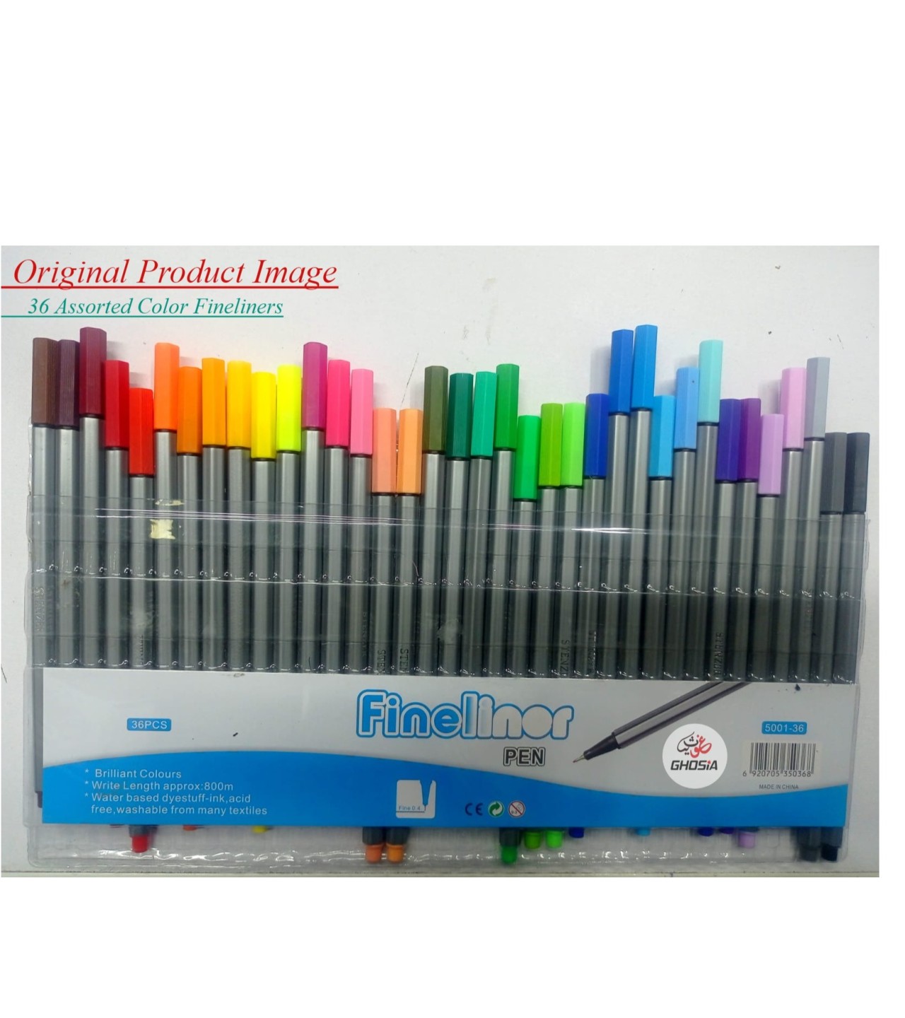 Graffiti Fineliners Set Gift Drawing Art Line Pen 36 Colors 0.4mm Fiber Pen Marker Superfine Ink