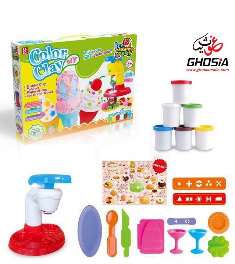 Ice Cream Shop Clay Making Kit – Putty Egg