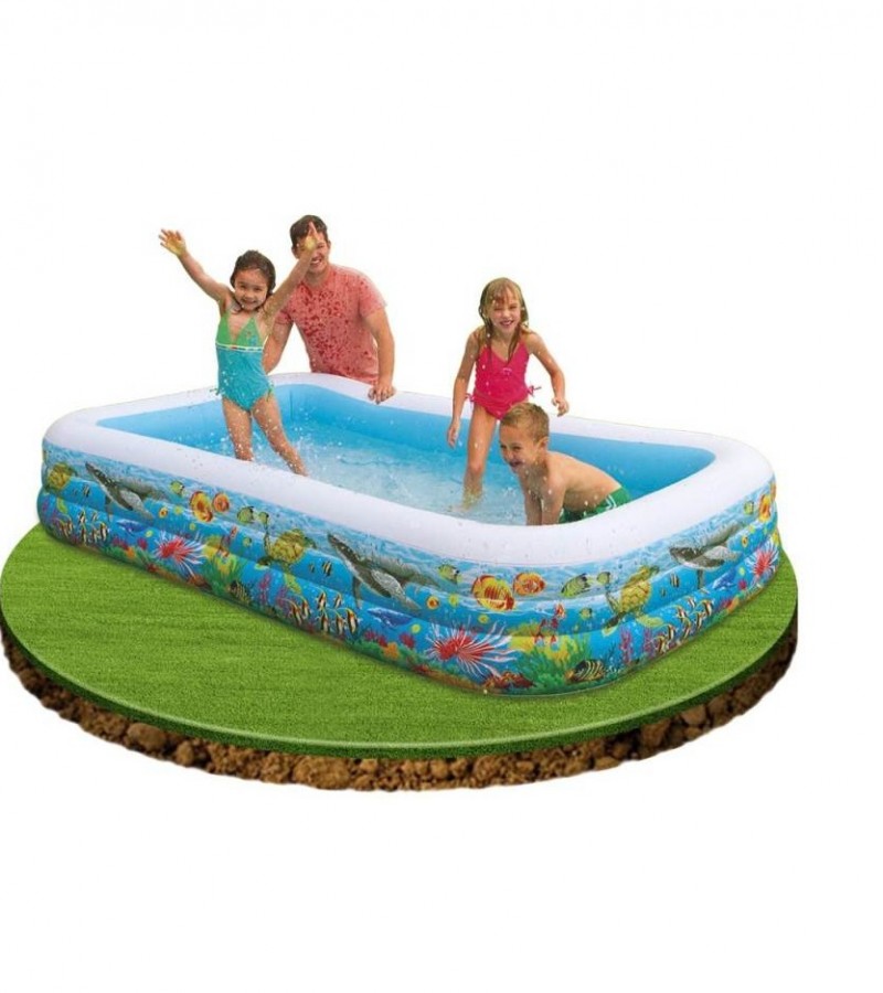 INTEX Inflatable Family Swimming Pool