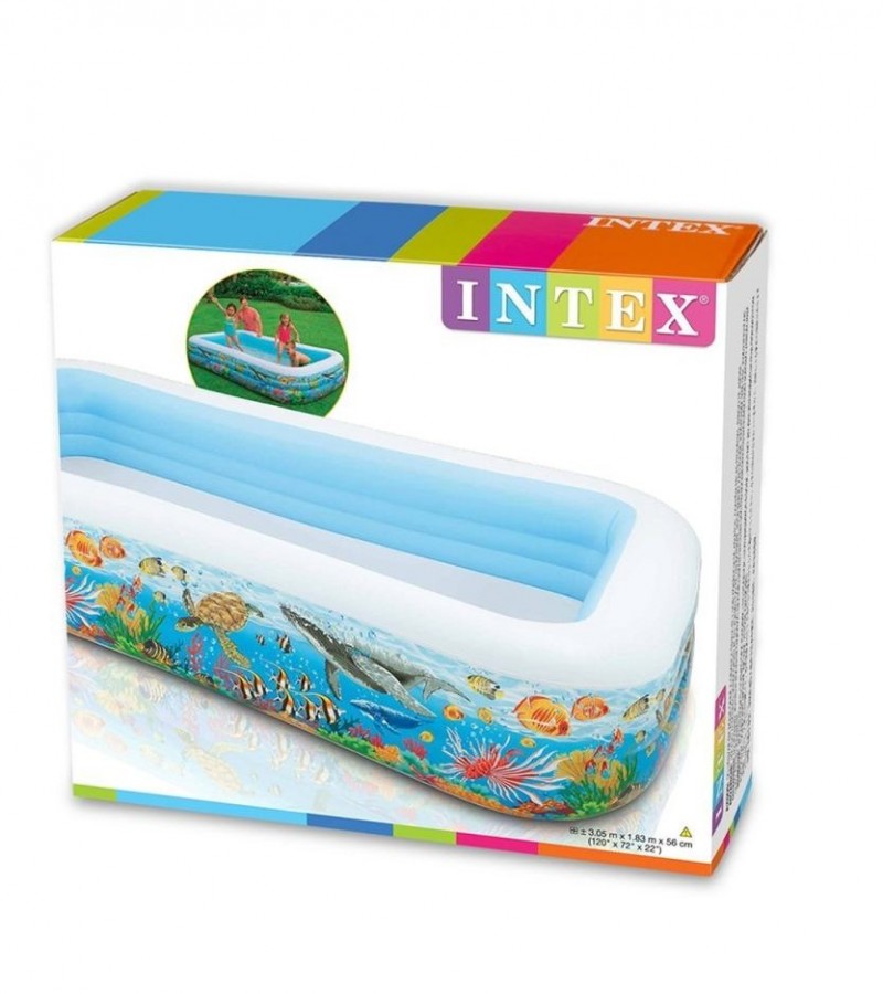 INTEX Inflatable Family Swimming Pool
