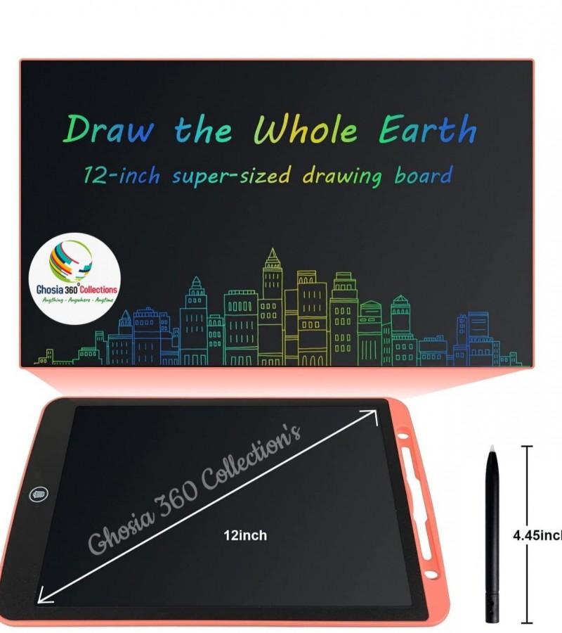 LCD Writing Colorful Stroke Screen Kids Drawing Pads Smart Writing & Drawing Pad With Pen(8.5 Inch)
