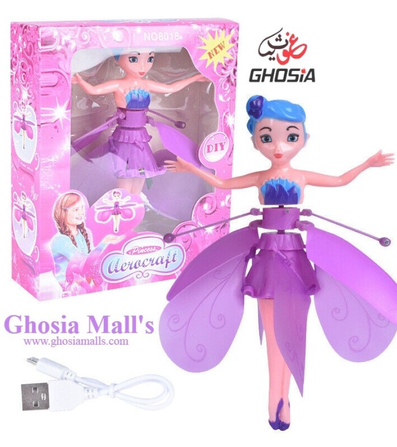Little Princess Flying Doll Hand Sensor Flying Fairy Doll Gifts for Girls