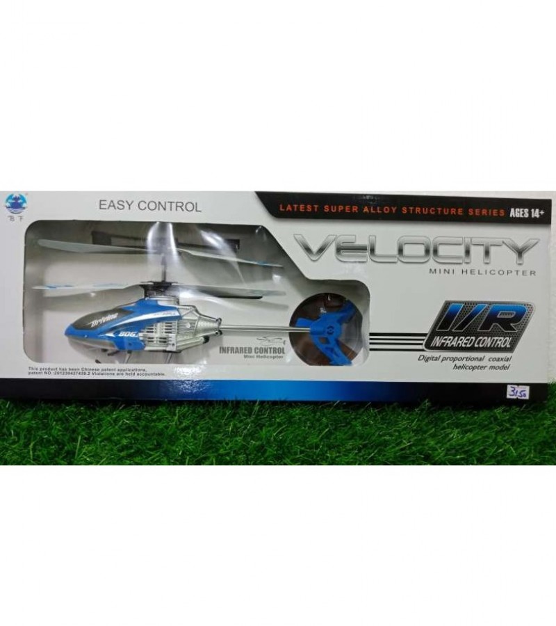 Metal Body Velocity 1806 Helicopter with Hand Sensor Control & Chargeable
