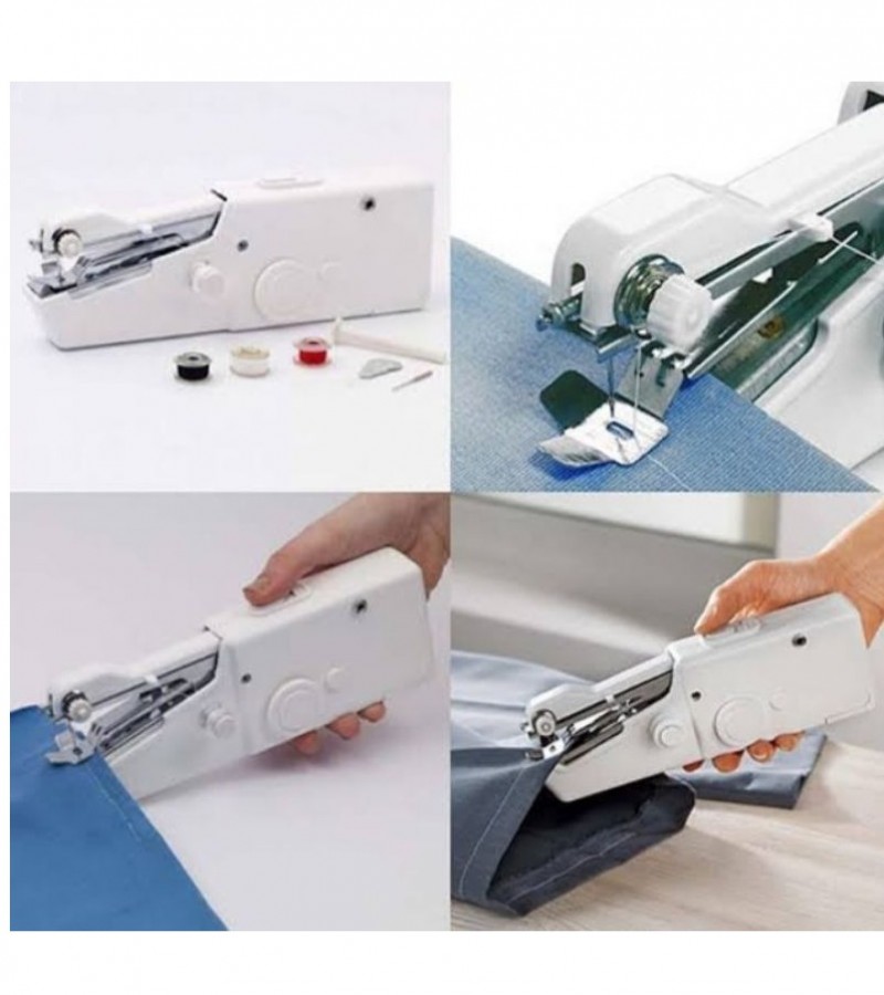 Mini Sewing Machine - Easy Swing Gjosia Mall's Handy Stitch Mini Hand Sewing Machine