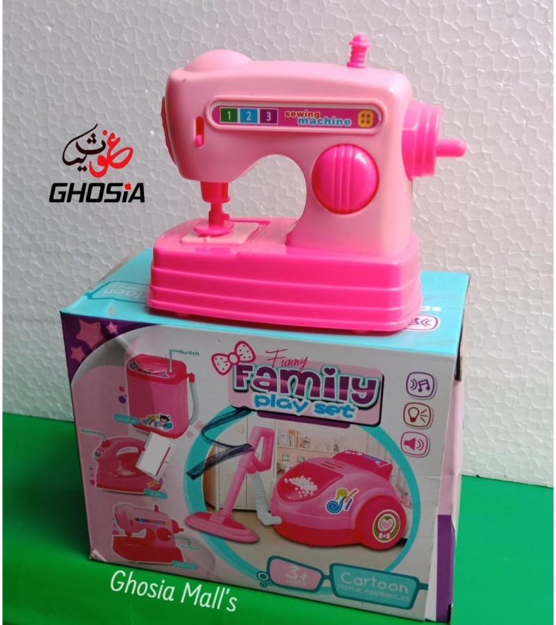 Mini Sewing Machine Toy for Kids Battery Operated